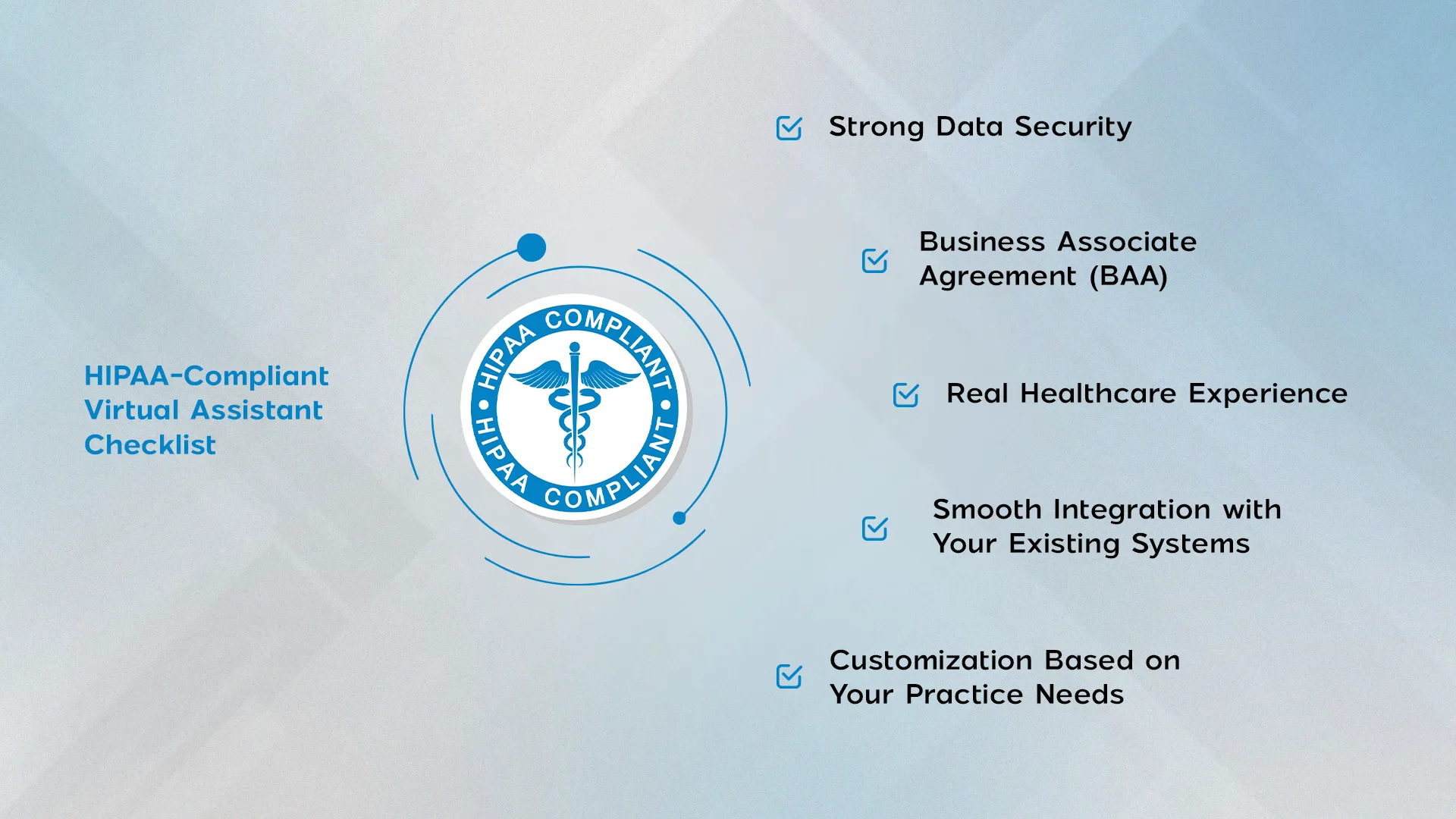 HIPAA-Compliant Virtual Assistant Checklist